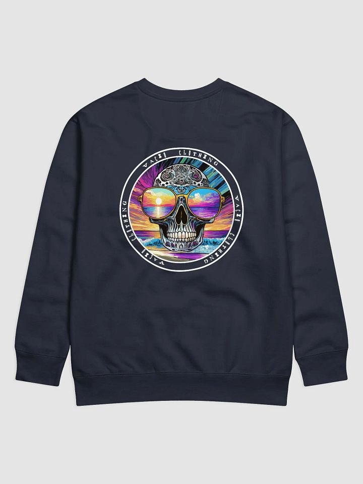 VACIO Sunset Mandala Skull Premium Crewneck Sweatshirt product image (1)