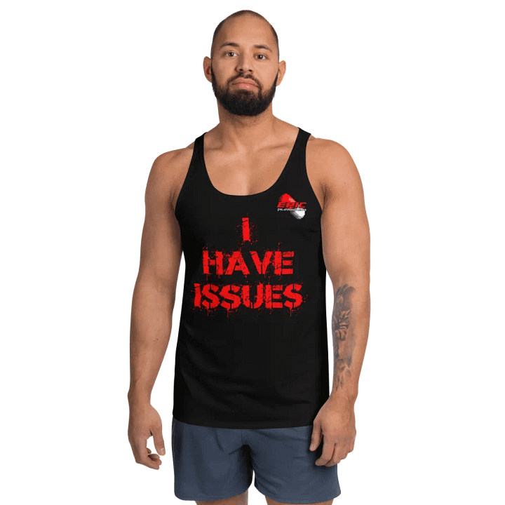 I Have ISSUES Double Sided Tank Top product image (1)