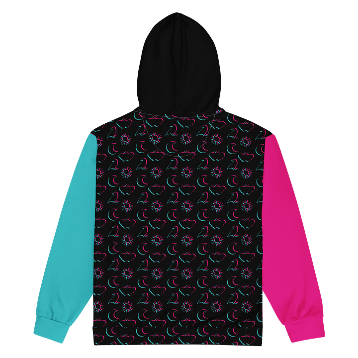 Lost Records: Bloom and Rage Raven, Sun, Moon, Moth Zip Hoodie product image (2)