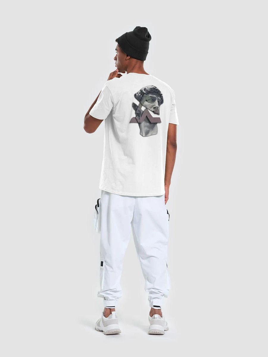 AZOH'S GREEK UNISEX WHITE T product image (5)