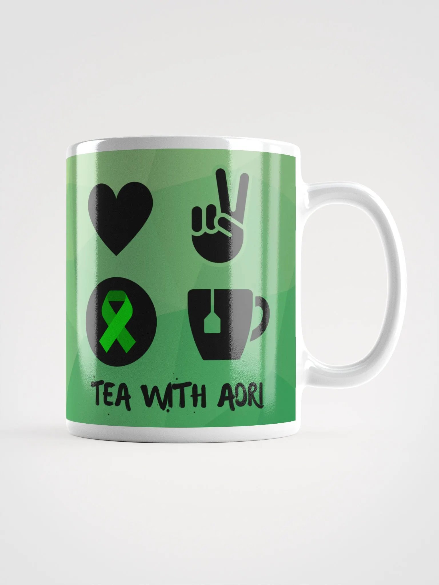 Love Peace Good Health and Good Tea Mug product image (1)