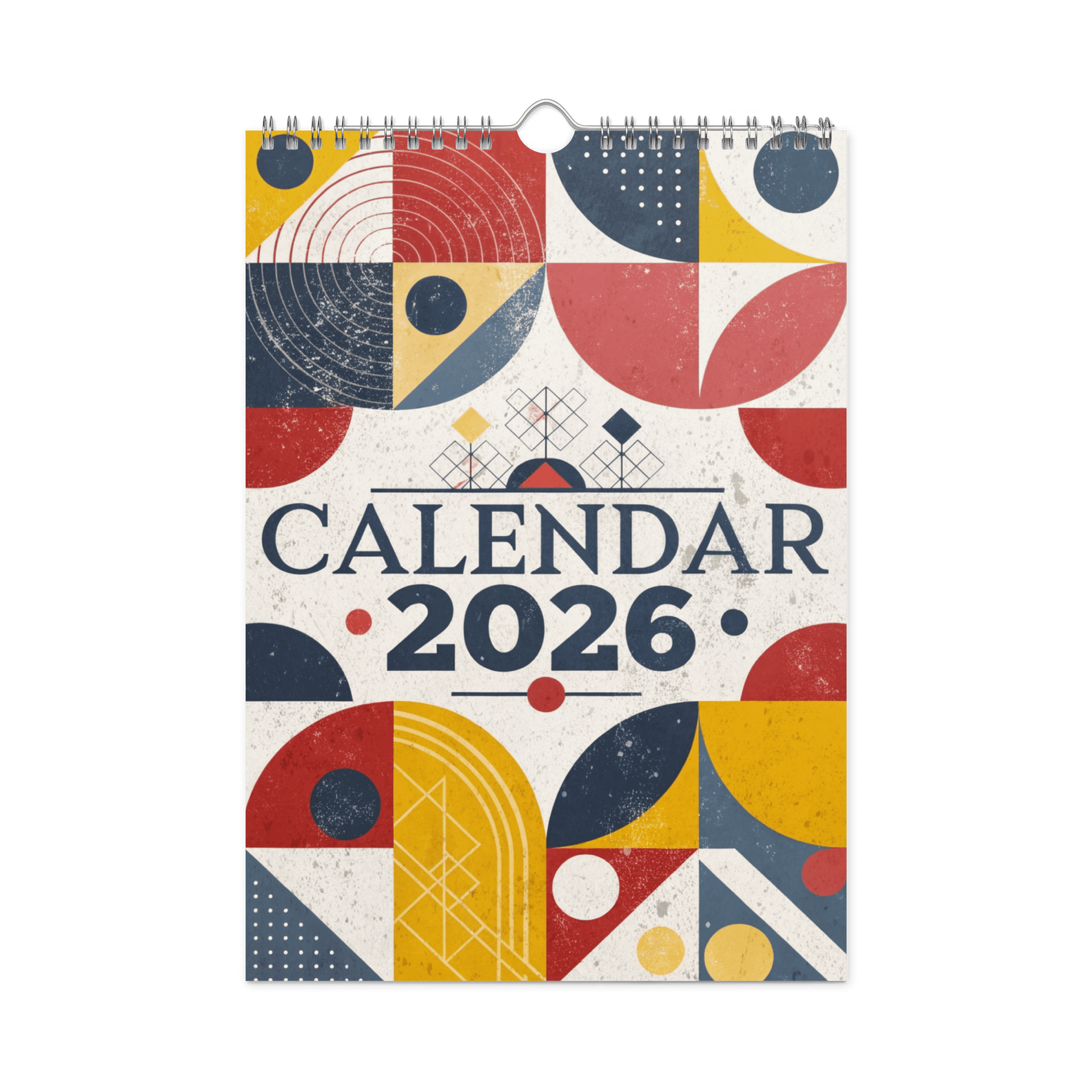 ART ABSTRACT WALL CALENDAR 2026 product image (3)
