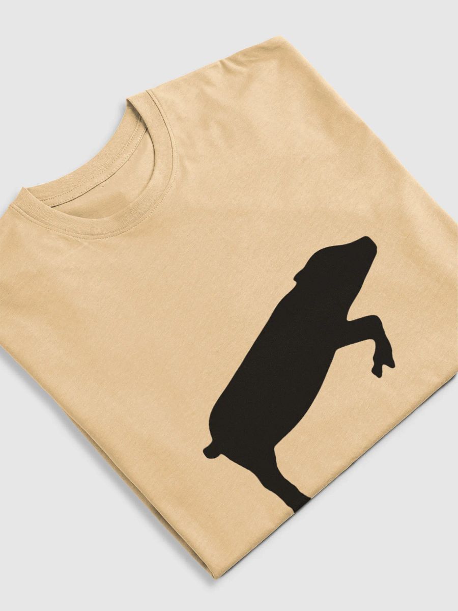 Leaping Pig BLACK (Cotton Heritage Men's Premium Heavyweight Tee) product image (5)