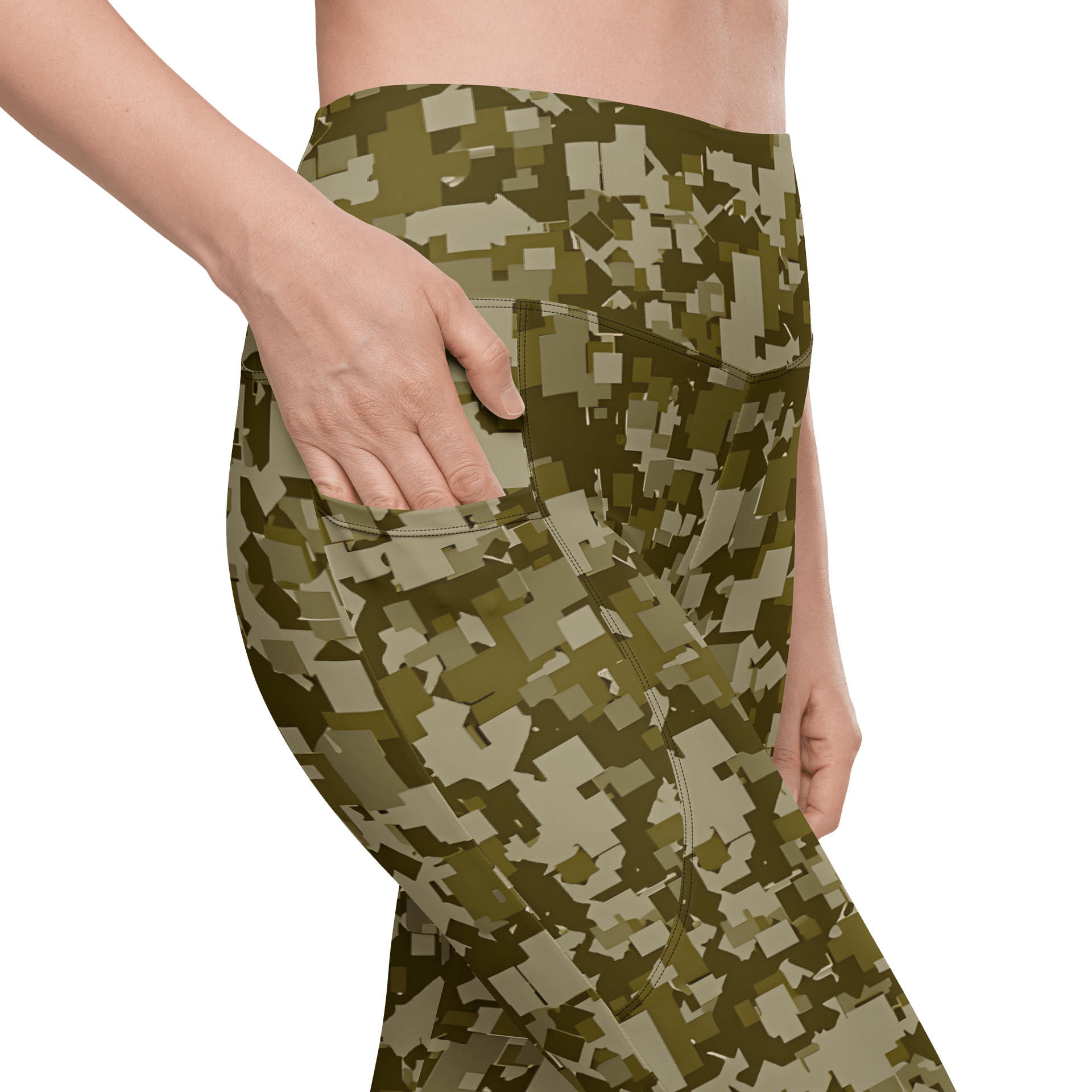 WhamBlam Camo All-Over Leggings with Pockets product image (10)