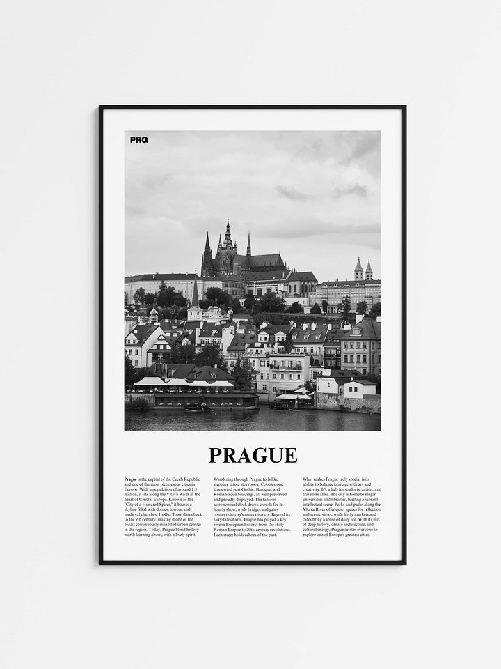 Prague 02 Newspaper Poster product image (1)
