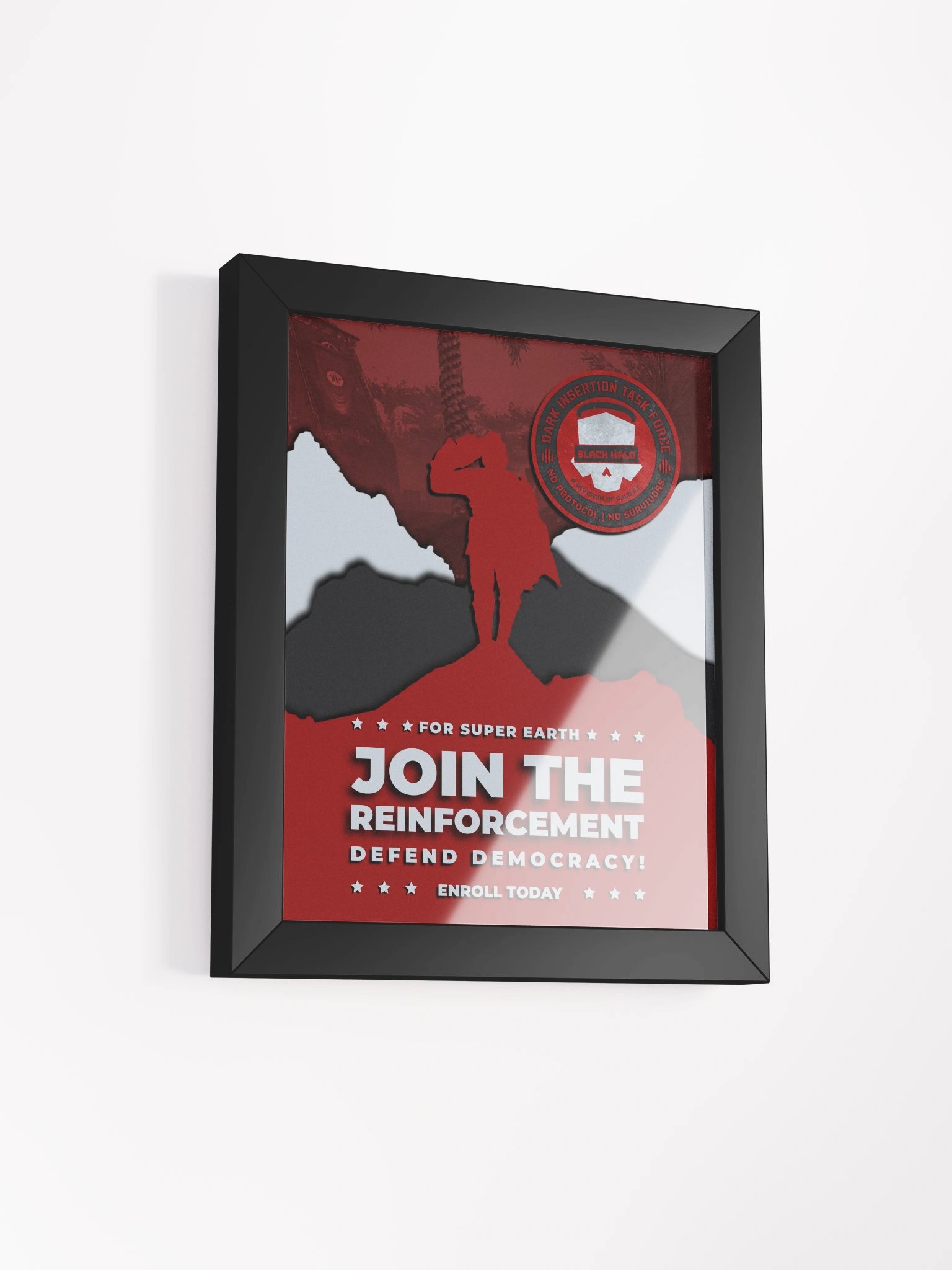 Black Halos Recruitment Poster product image (7)