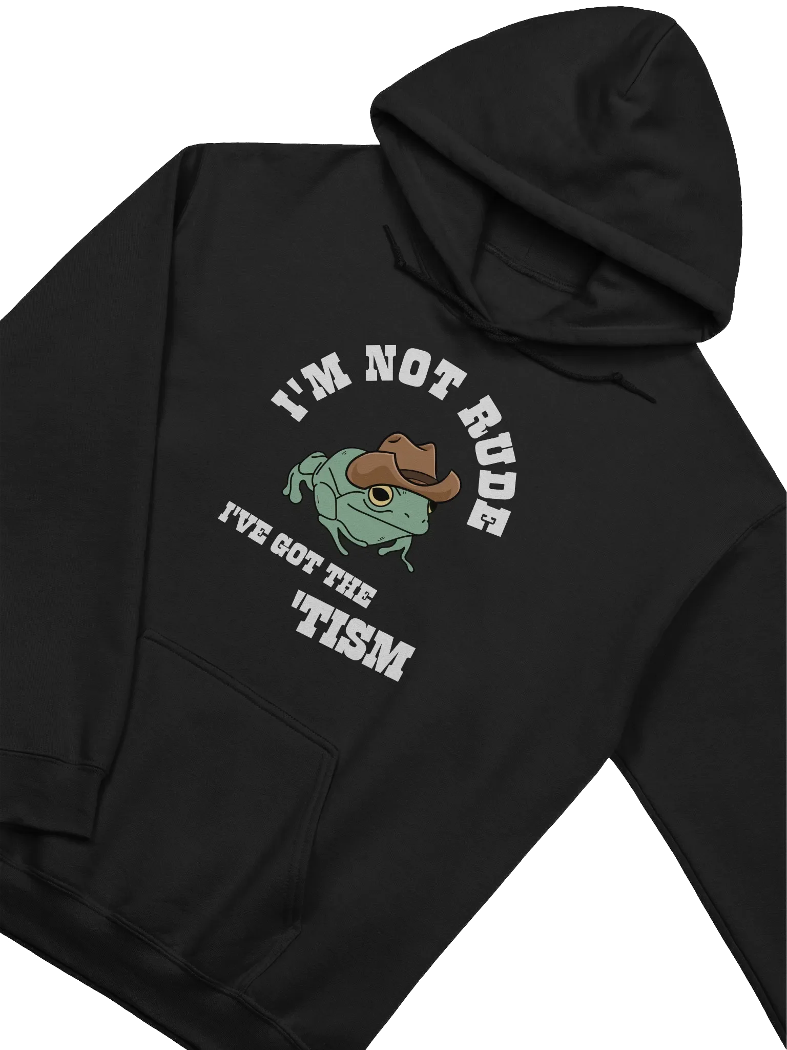 I'm Not Rude I've got The 'Tism Frog Hoodie product image (2)