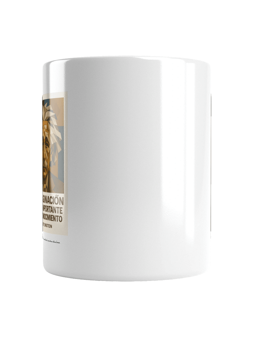 TAZA ultra-premium Einstein cubista corregido con cita española auténtica product image (18)