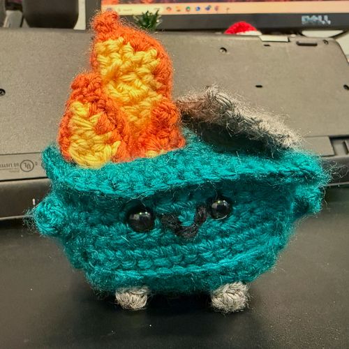 the level of detail on this adorable little dumpster fire was quite therapeutic as I reflected on the past week 🔥

no literal...