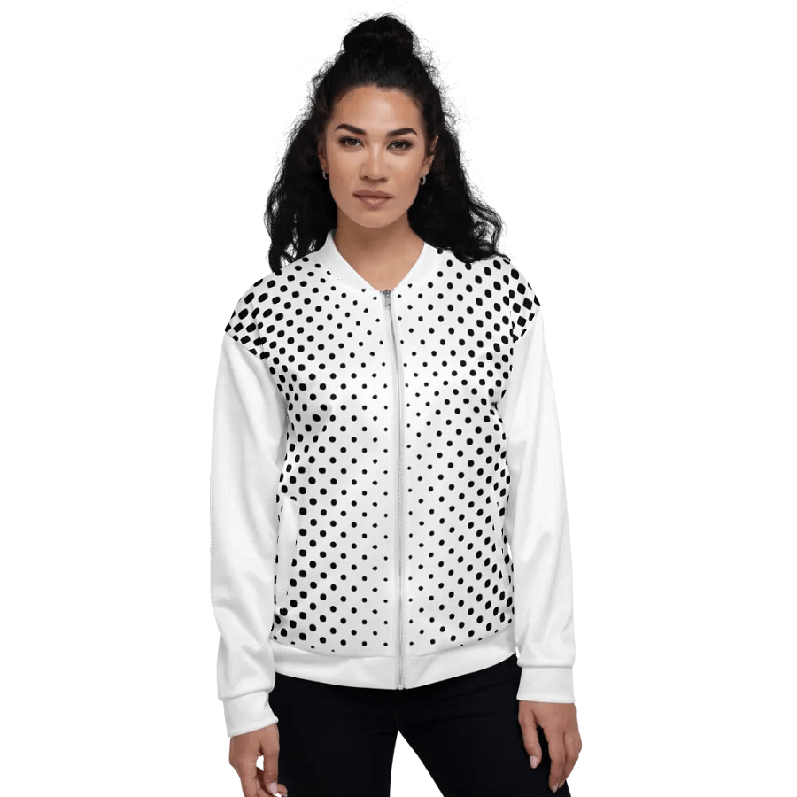 Customizable Canvas: All-Over Print Bomber Jacket product image (4)