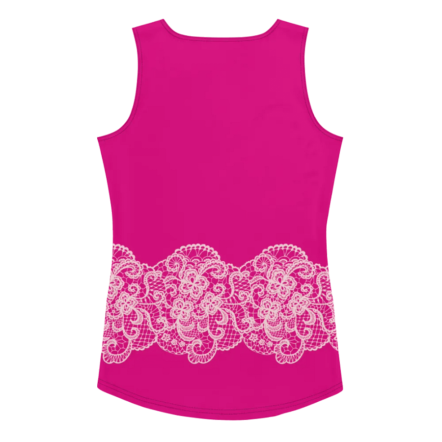 Lace Pink Premium Sportswear Tank Top product image (2)
