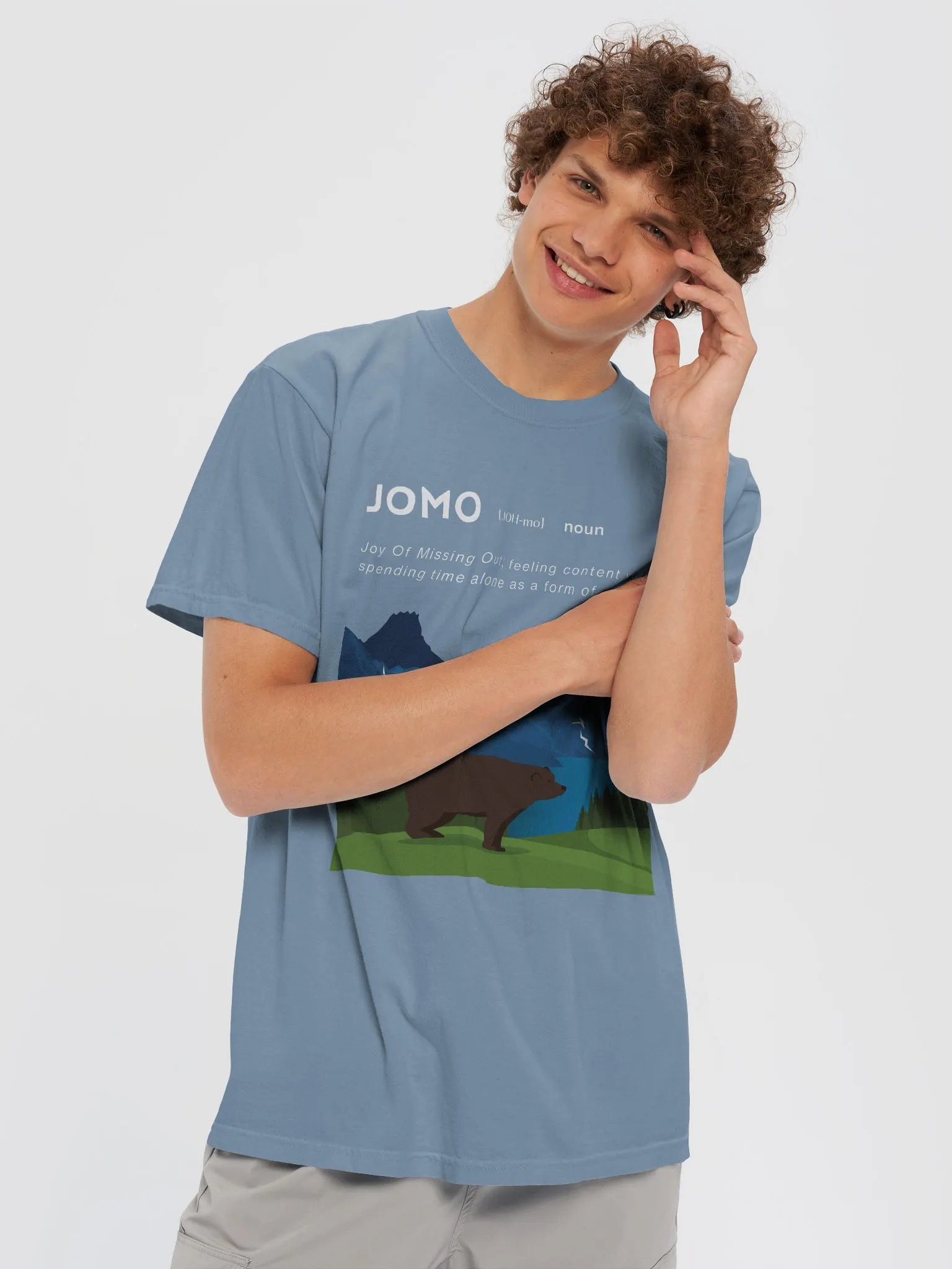 JOMO Wanderer Bear T-Shirt product image (37)