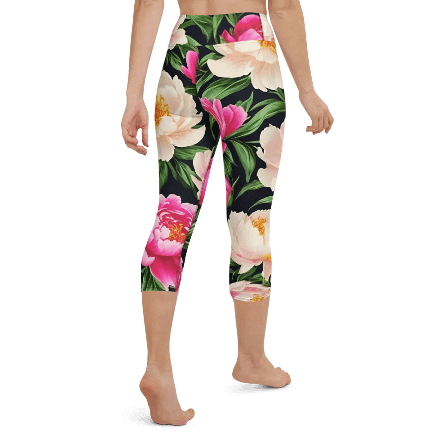 Peony Bliss Capri Leggings product image (4)