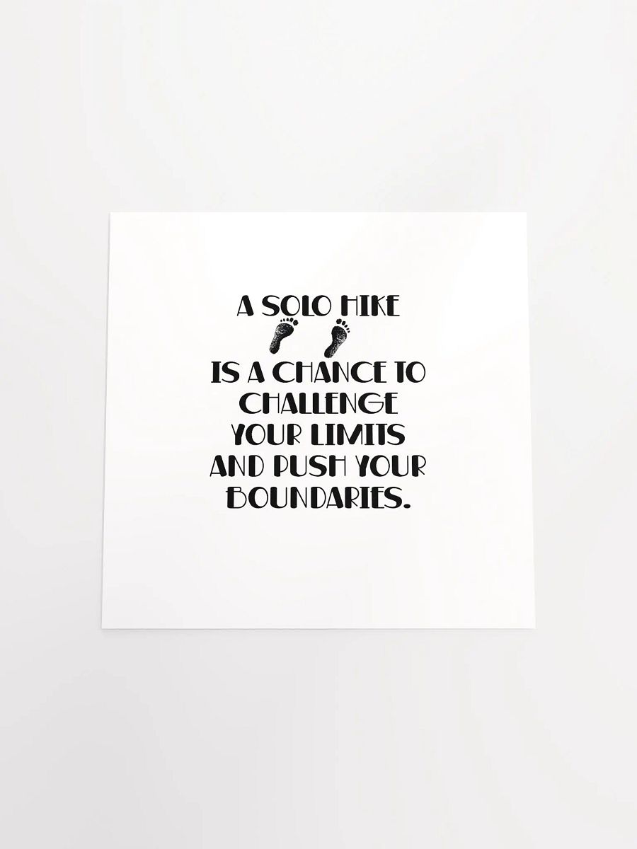 A solo hike is a chance to challenge your limits. product image (31)