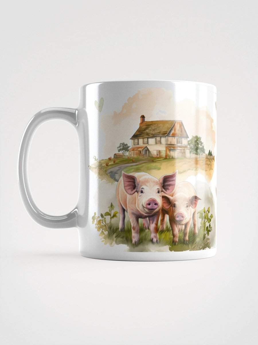 Curly Tails & Floppy Ears Pig Mug product image (6)