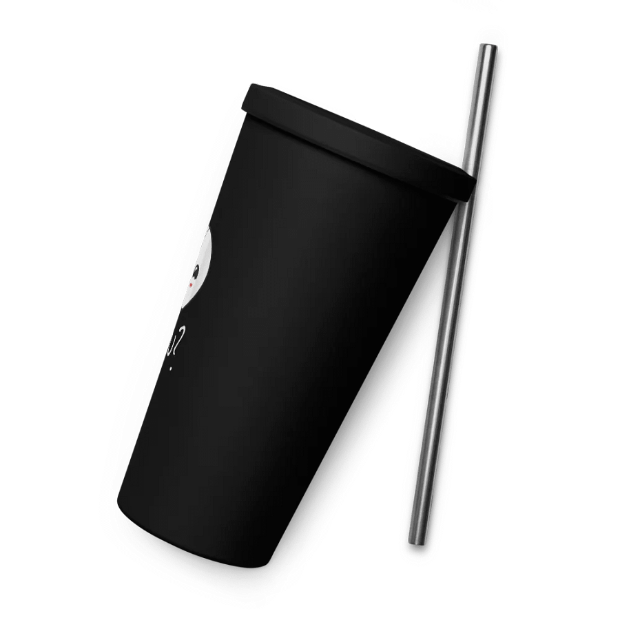 uWu Skull || Insulated Tumbler || 20 oz || Black product image (8)