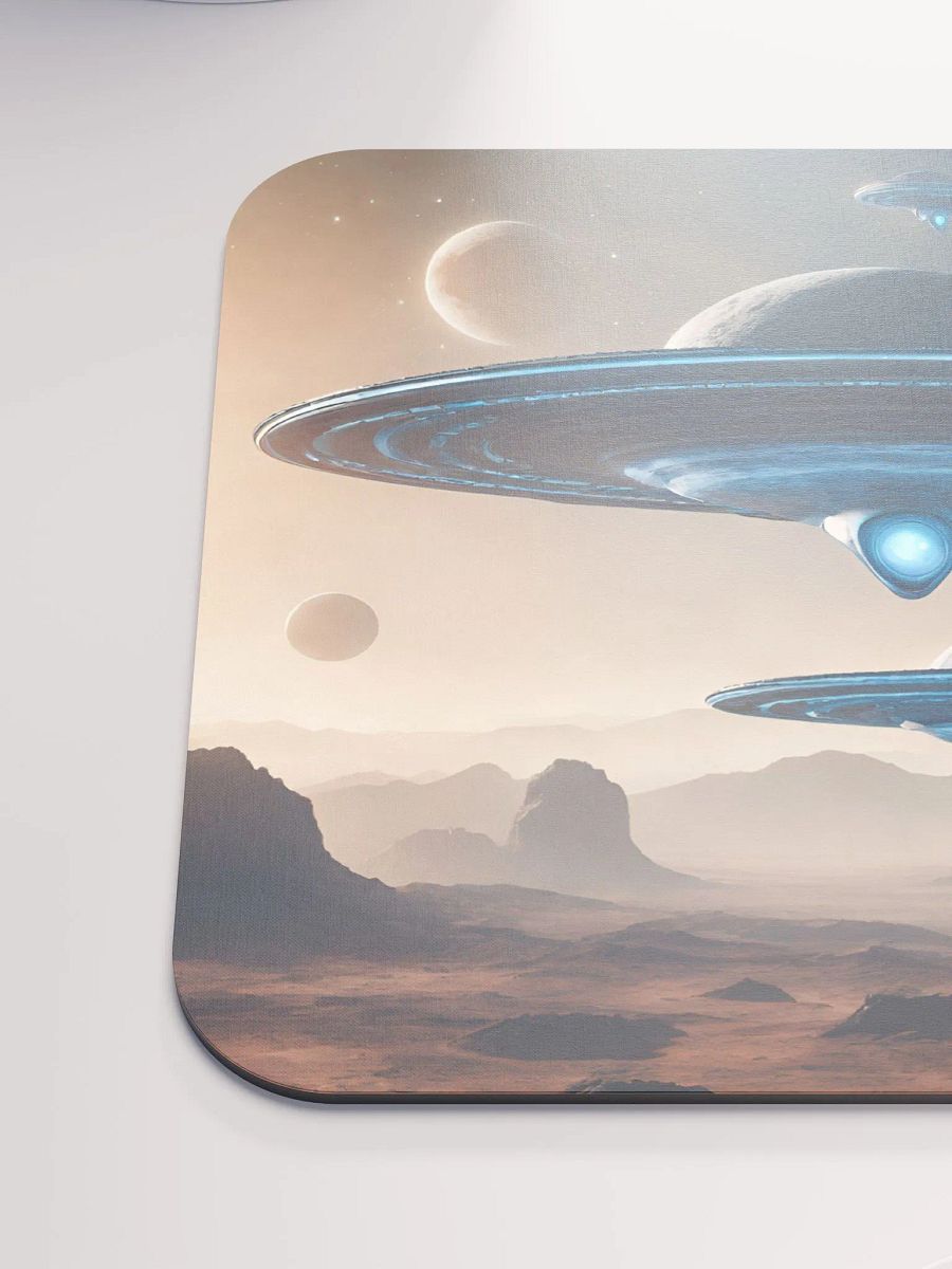 Alien Spaceships Mouse Mat product image (6)