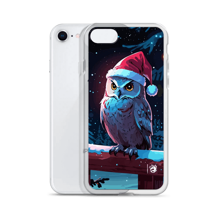 Cute Christmas Owl iPhone Case product image (51)