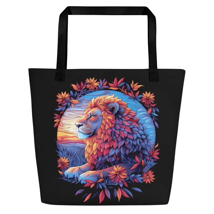 Lion Wildlife Tote Bag product image (1)