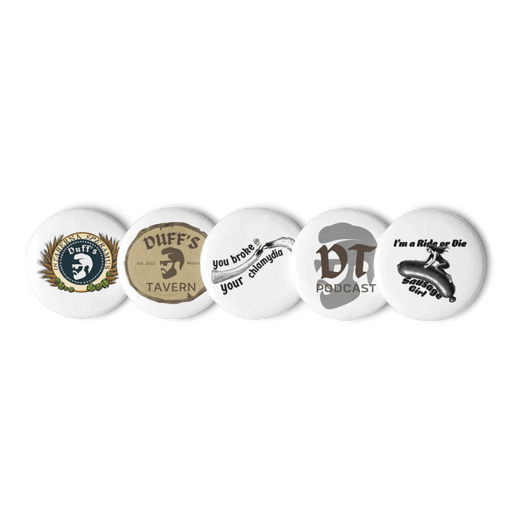 Duff's Tavern Buttons product image (1)