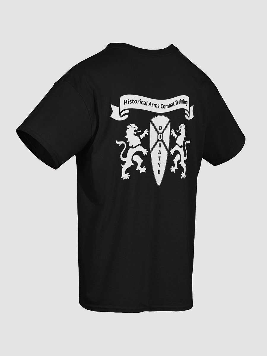 Heavyweight T-shirt - white HACT logo on back product image (4)