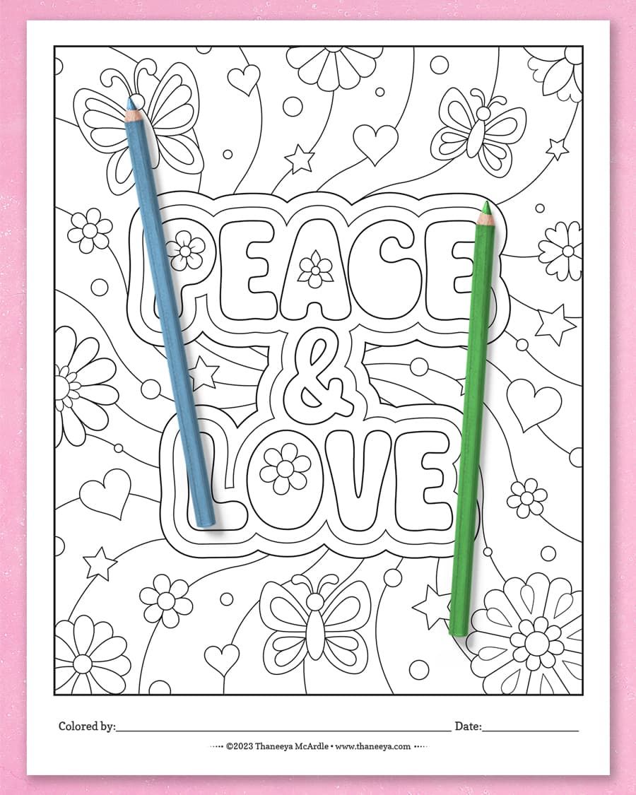 Super Groovy Coloring Pages product image (3)
