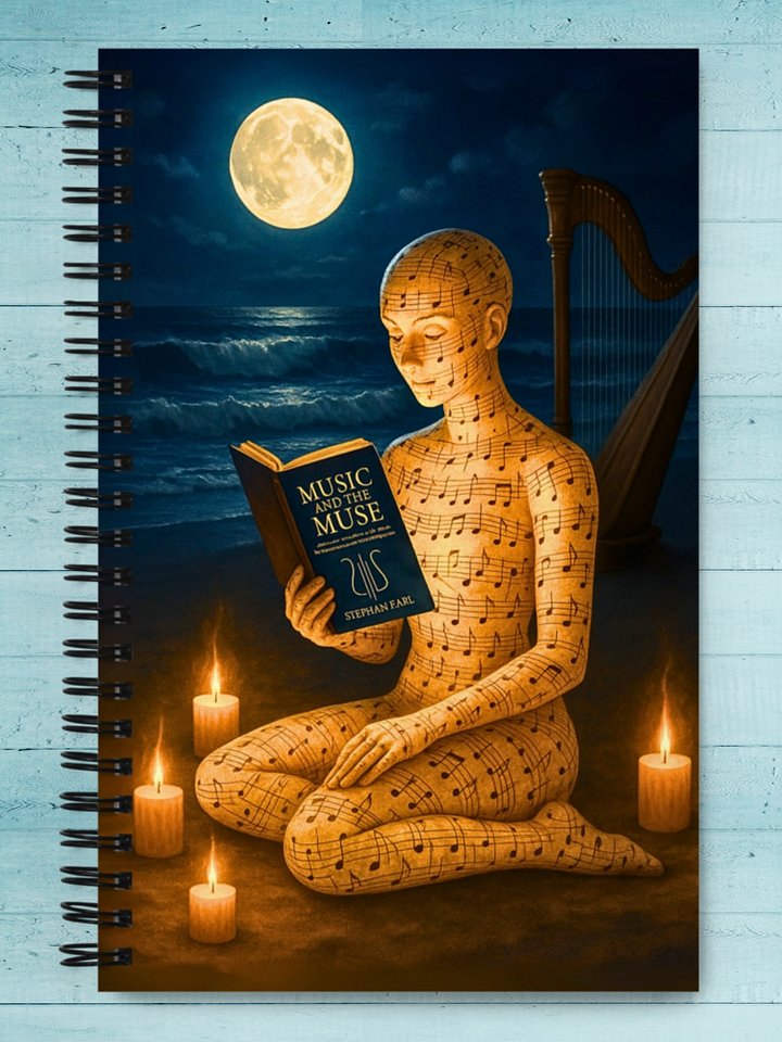 Moonlit Devotion - Spiral Journal Notebook product image (1)
