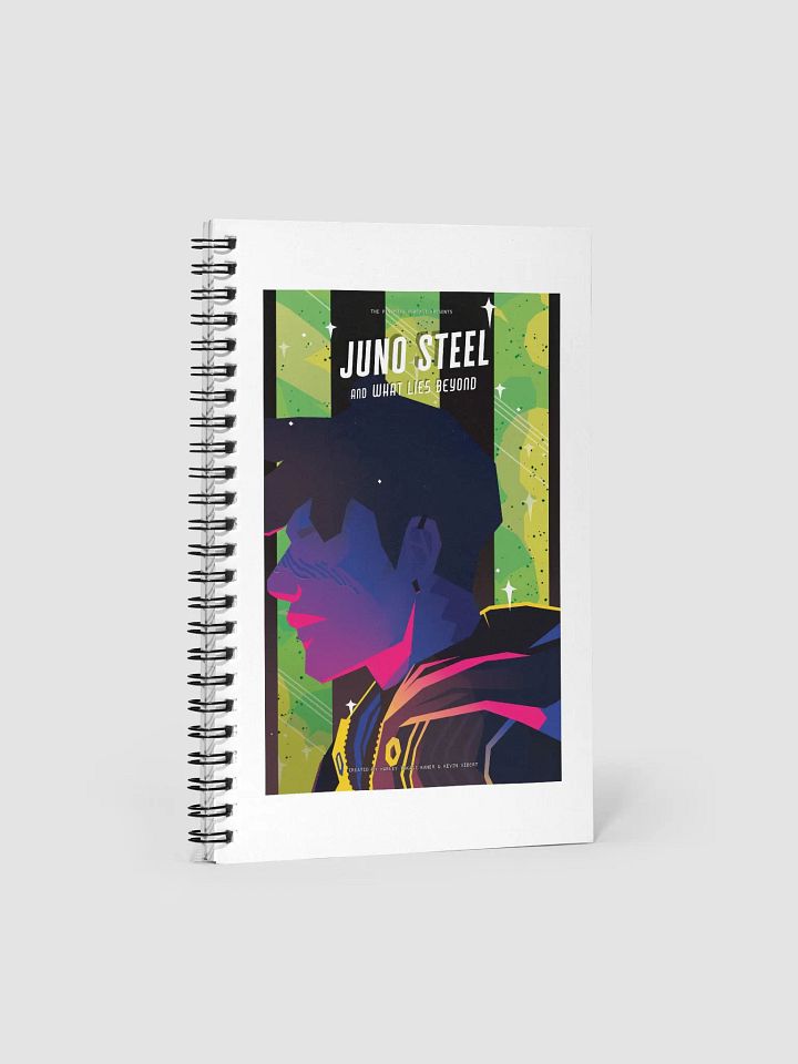 Juno Steel and What Lies Beyond (Part 1) Spiral Notebook product image (1)
