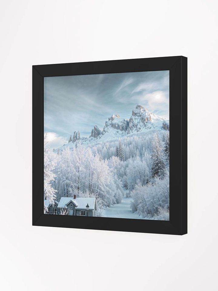 Frozen Landscape Framed Print product image (4)