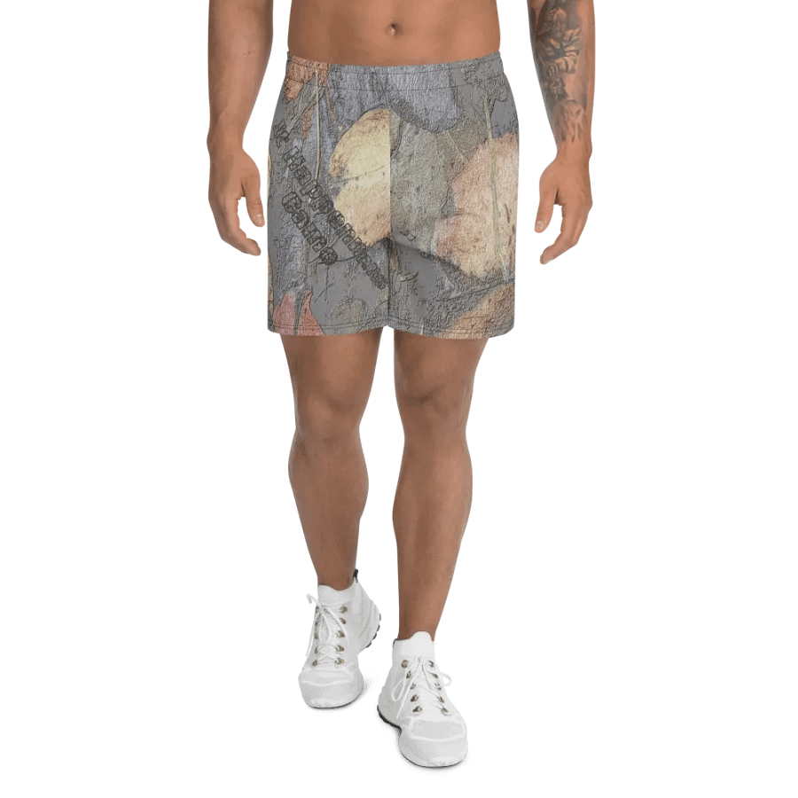 Athletic Long Shorts - MossyOak - It Happennnns Camo product image (1)