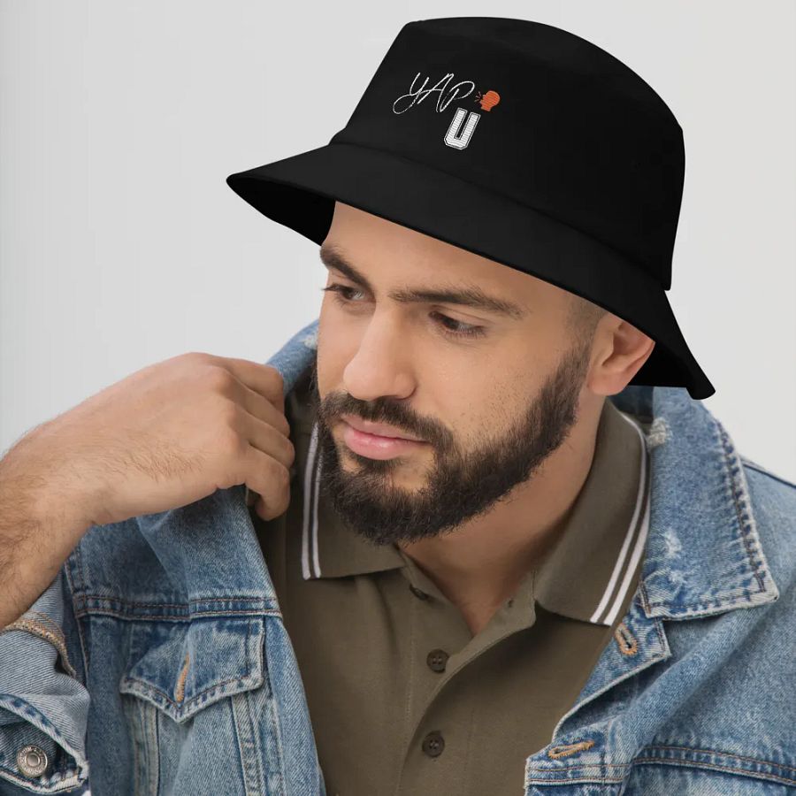 EMBROIDERED YAP U BUCKET HAT 🔥 product image (11)