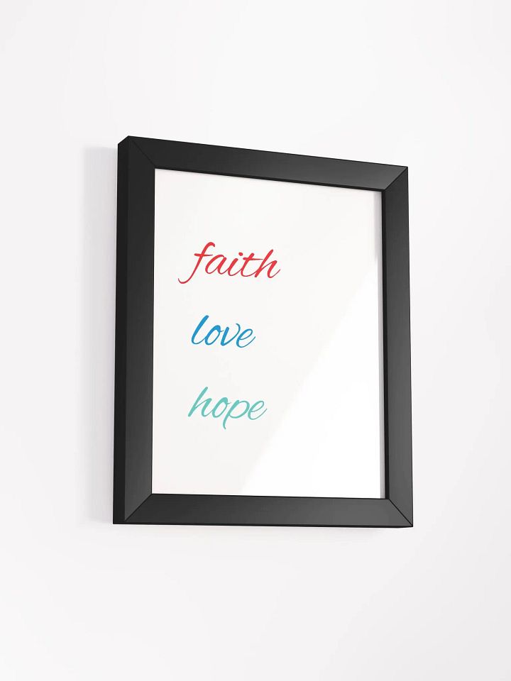 FAITH, LOVE, HOPE Faith, love, hope, faith love hope, Bible, Jesus, religion, Christianity, God, Jesus Christ, Christian, product image (5)
