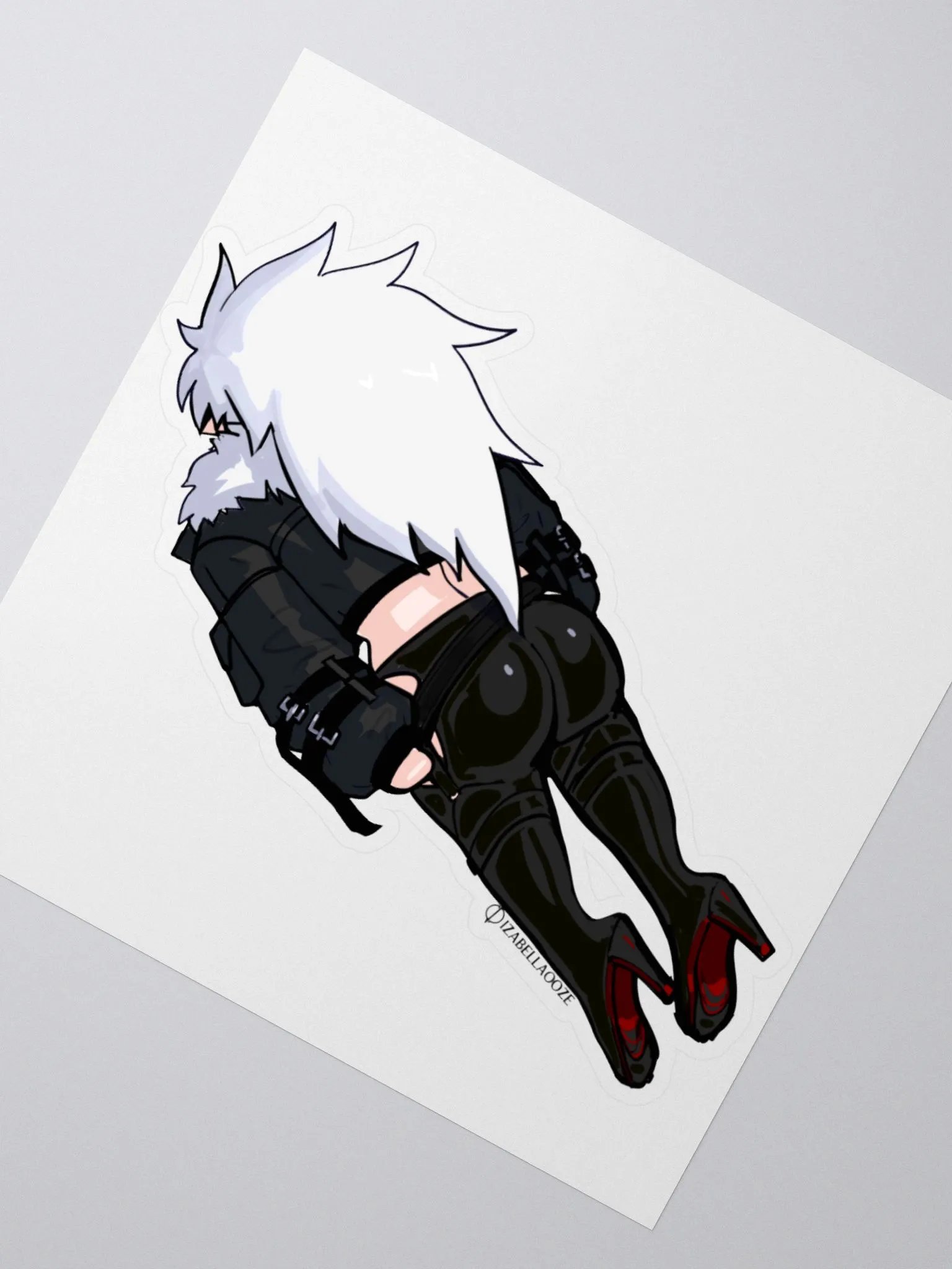 IZZY DED EMOTE STICKER product image (2)