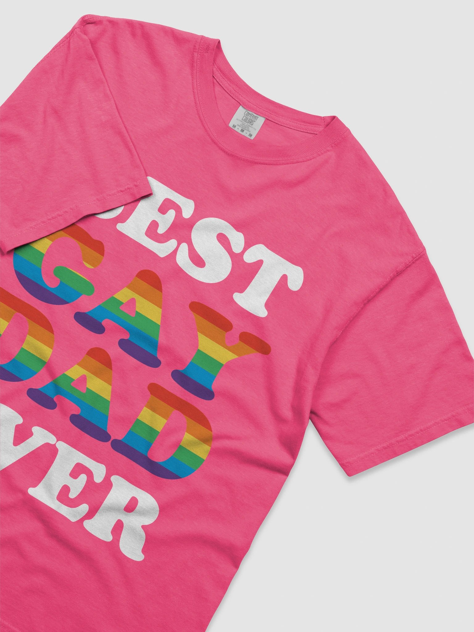 Rainbow Pride 'GAY DAD' T-Shirt product image (12)