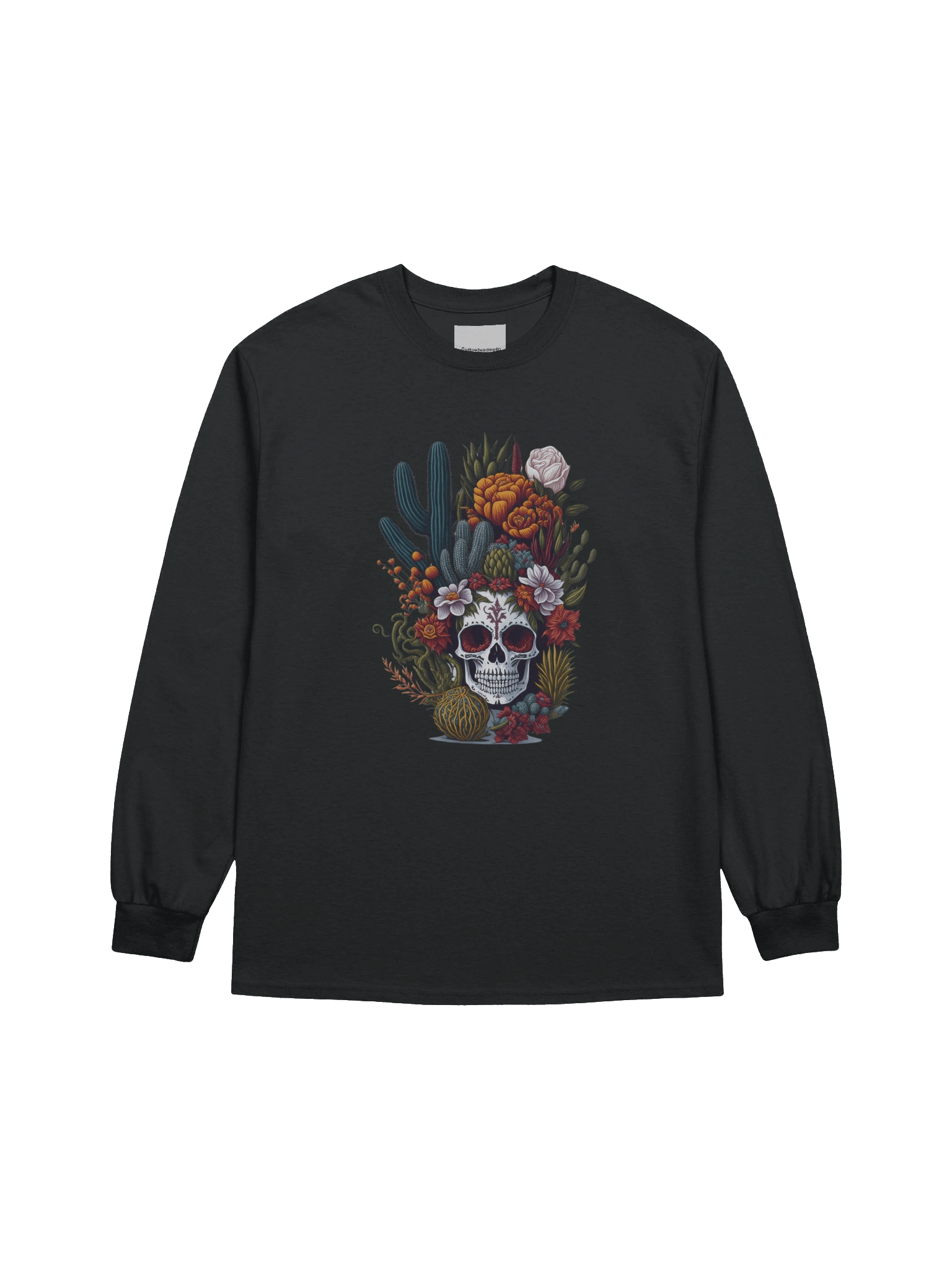 Jardín de los Muertos (Garden of the Dead) Long Sleeve Tee product image (2)
