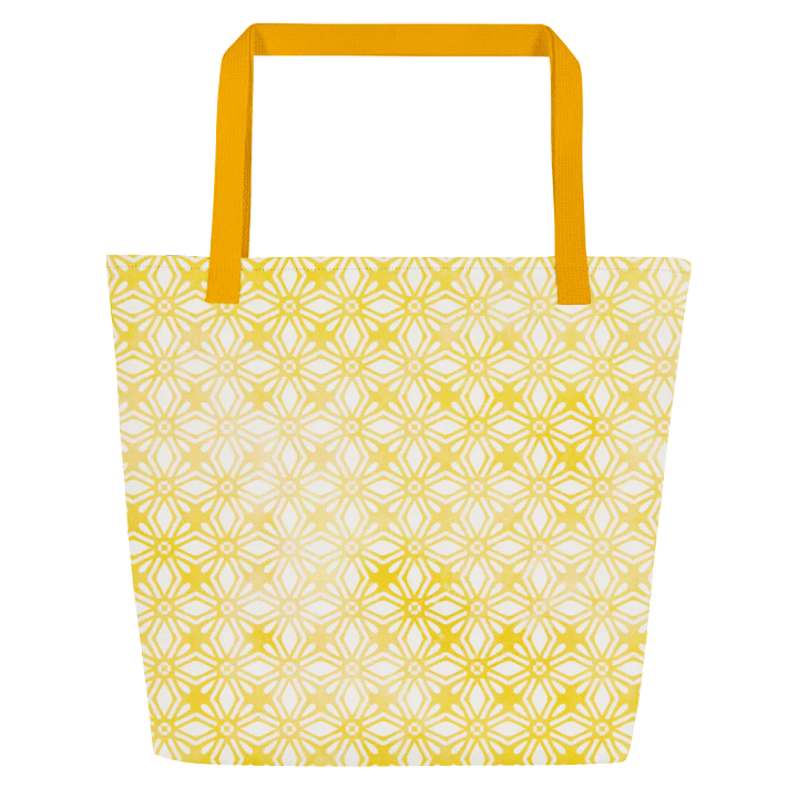 Shabby Flower Yellow - All-Over Print Tote Bag product image (1)