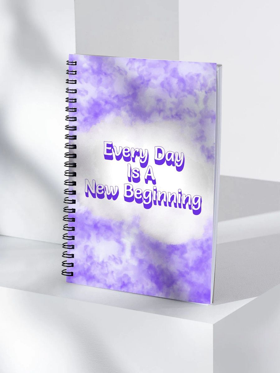 Every Day Is A New Beginning Inspirational & Motivational Spiral Bound Notebook Journal product image (4)