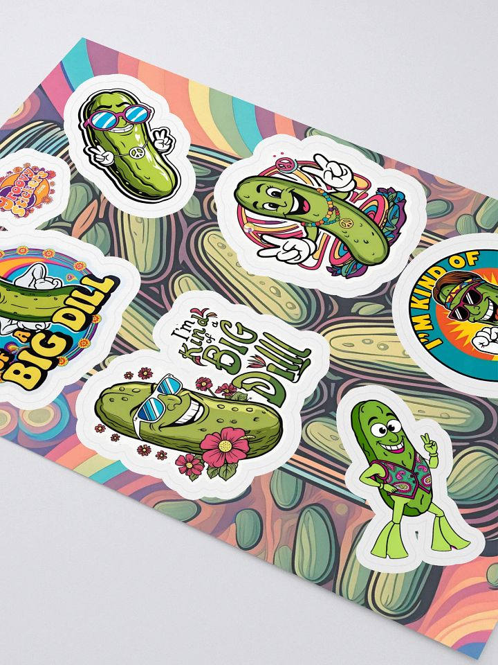 Peace pickle Sticker Sheet product image (2)