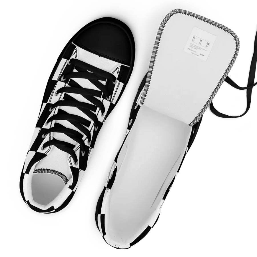 Womens checks canvas sneakers product image (12)