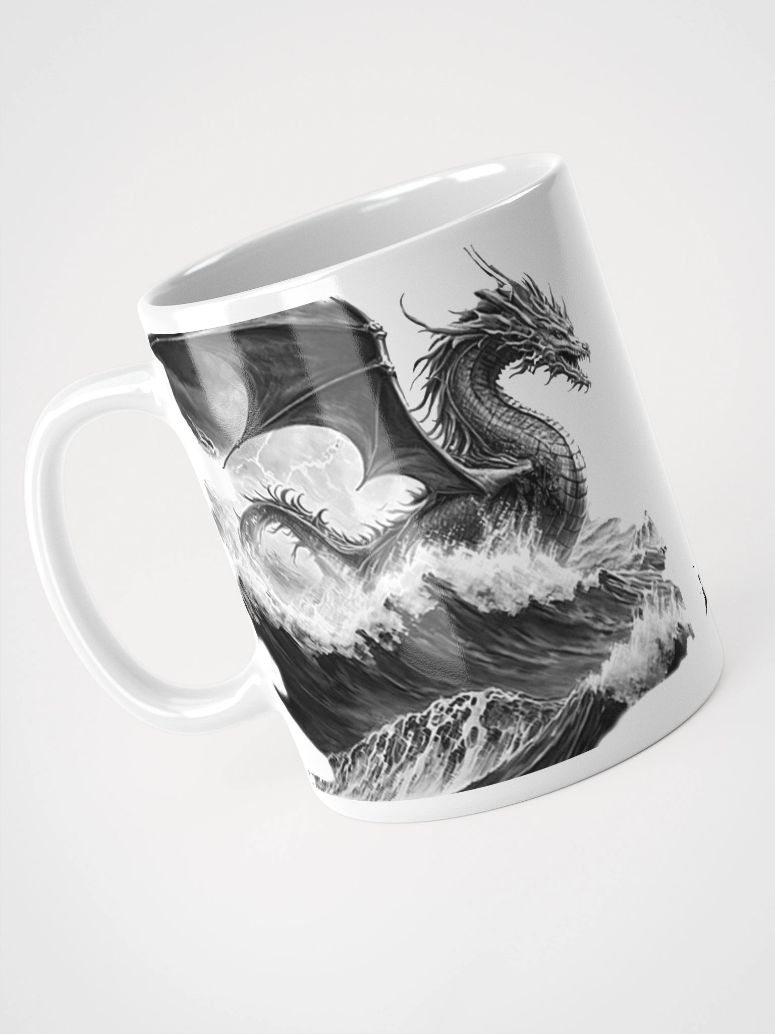 Mythical Dragon Seascape Mug product image (10)