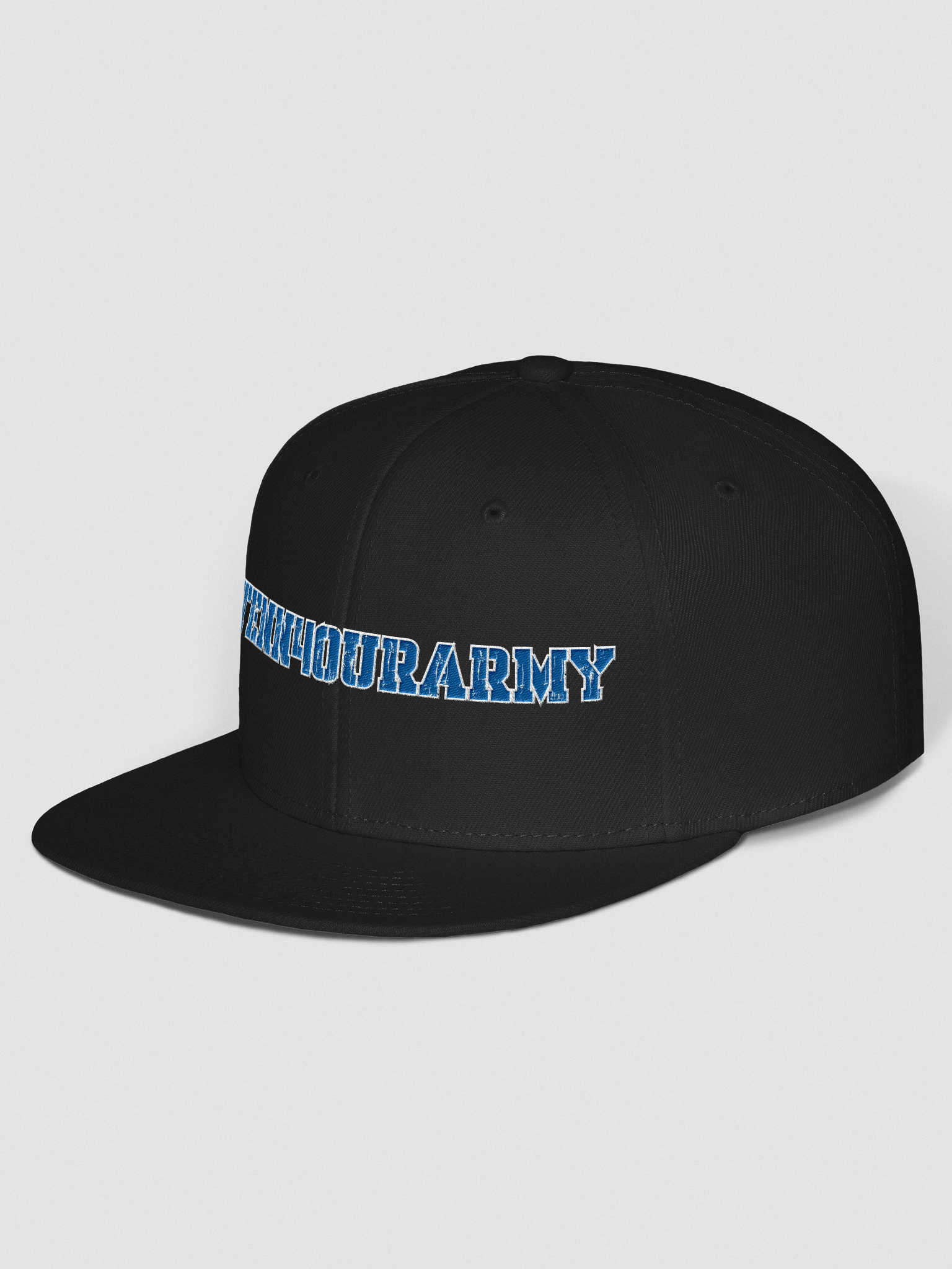 #TENN4OURARMY Blue (Embroidered) Snapback Cap product image (7)