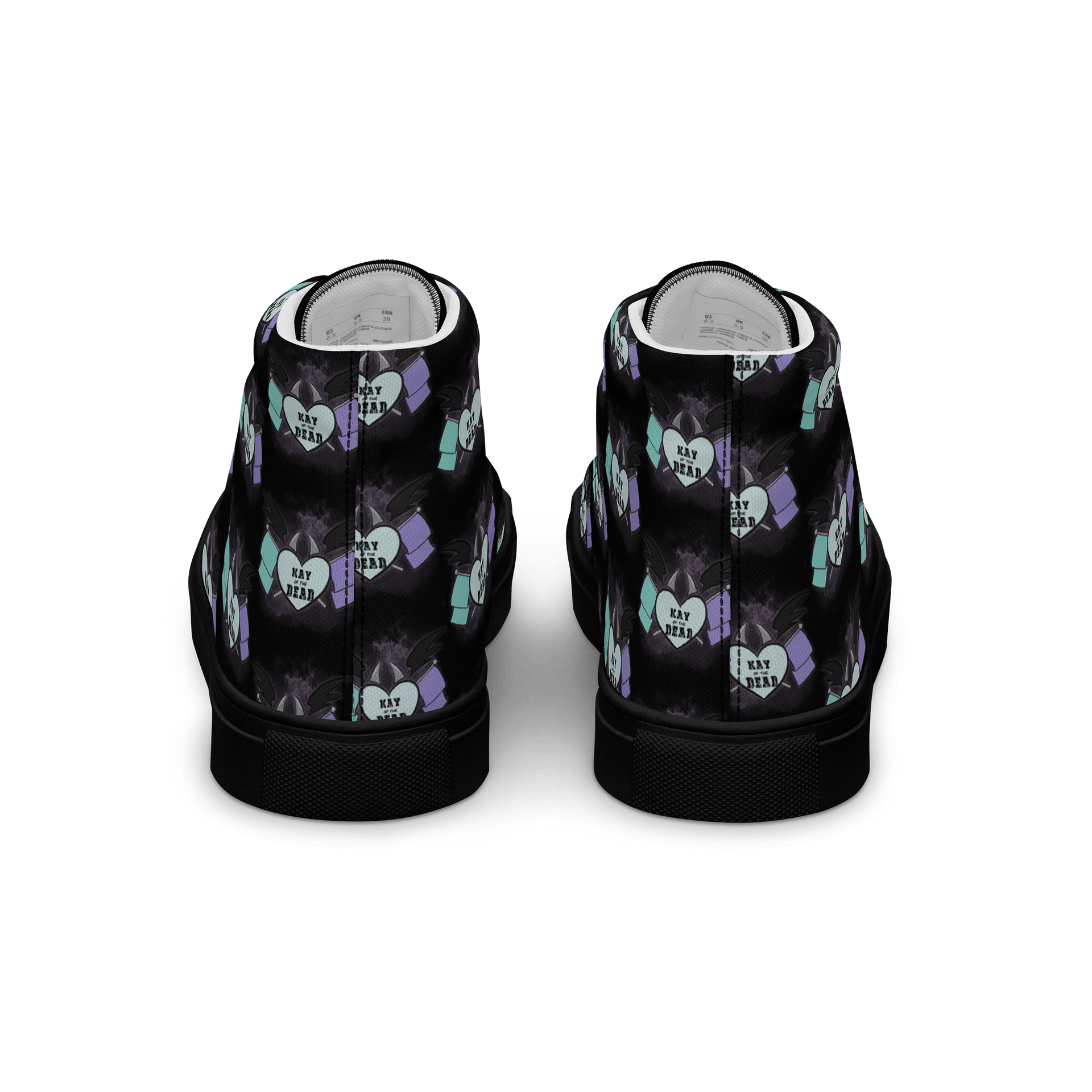 Kay_of_the_Dead Logo Women's High Tops product image (4)