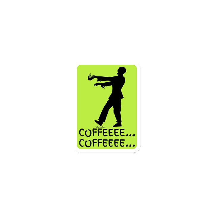 Coffee Zombie Black - Magnet product image (1)
