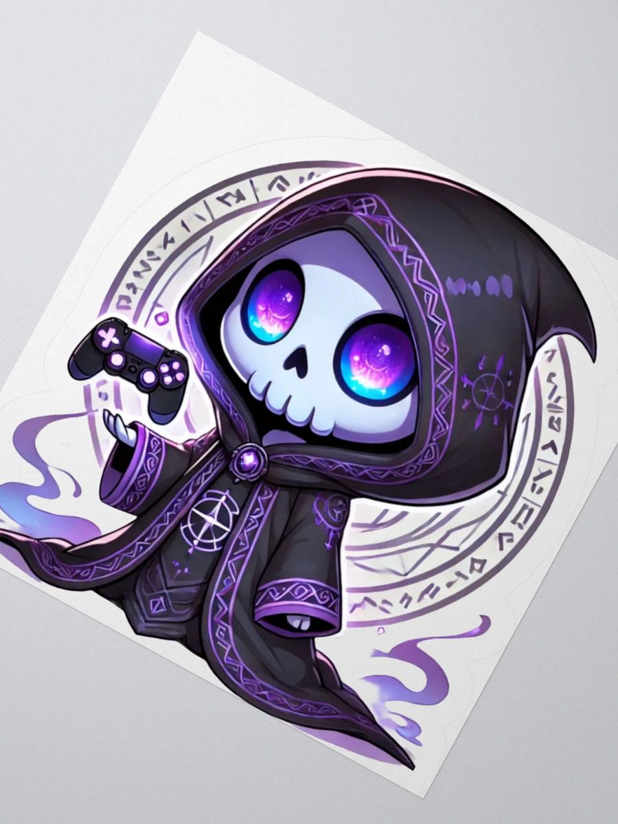GrimmyReaperSyn Character Vinyl Sticker 💀🎮 product image (12)
