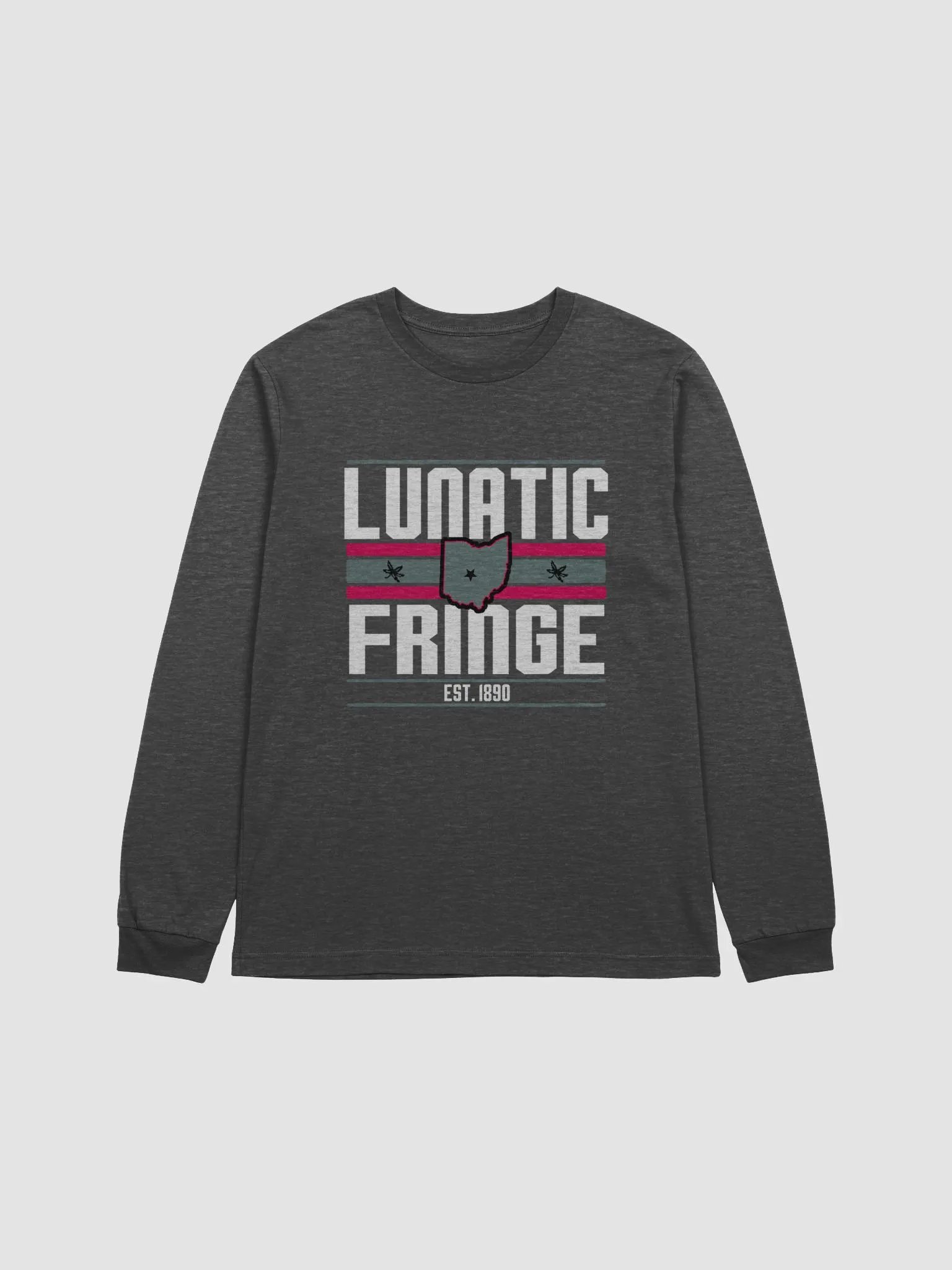 Lunatic Fringe Long Sleeve (Gray) product image (1)
