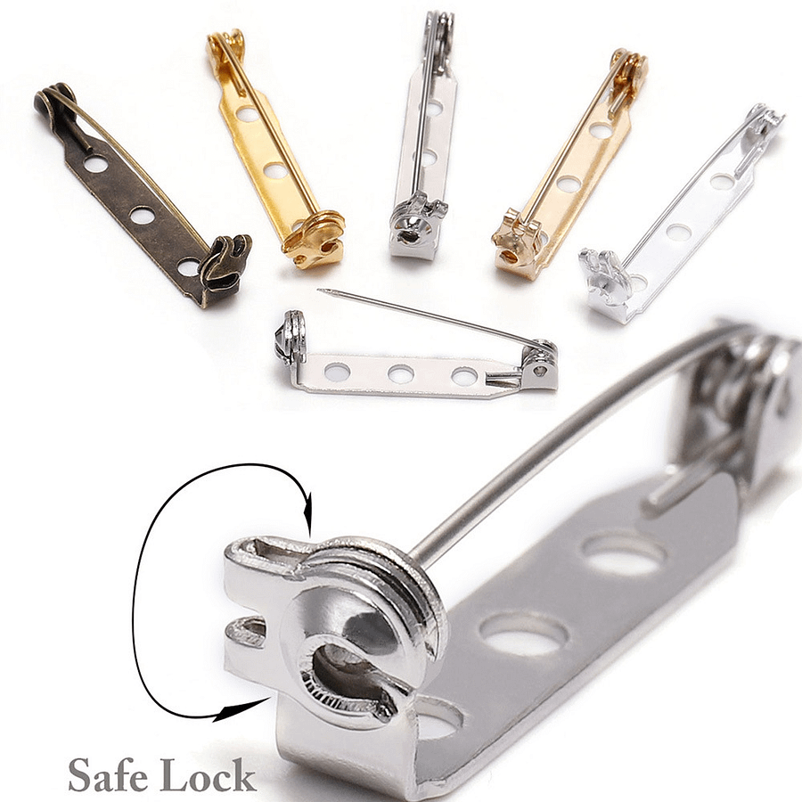 DIY Jewelry Accessories Materials Corsage Safety Pin product image (6)