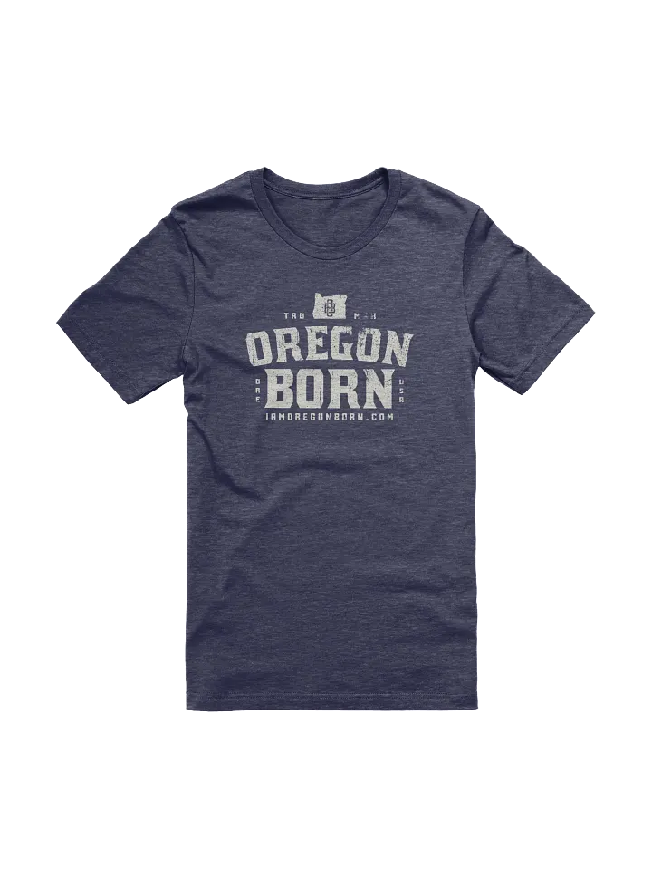 Vintage Collegiate Oregon Born T-Shirt product image (1)