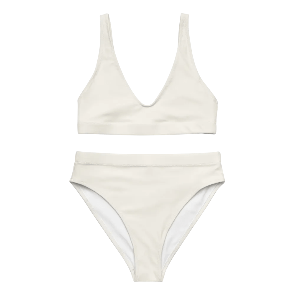 Namaste Cream and Gold High Waisted Bikini product image (2)