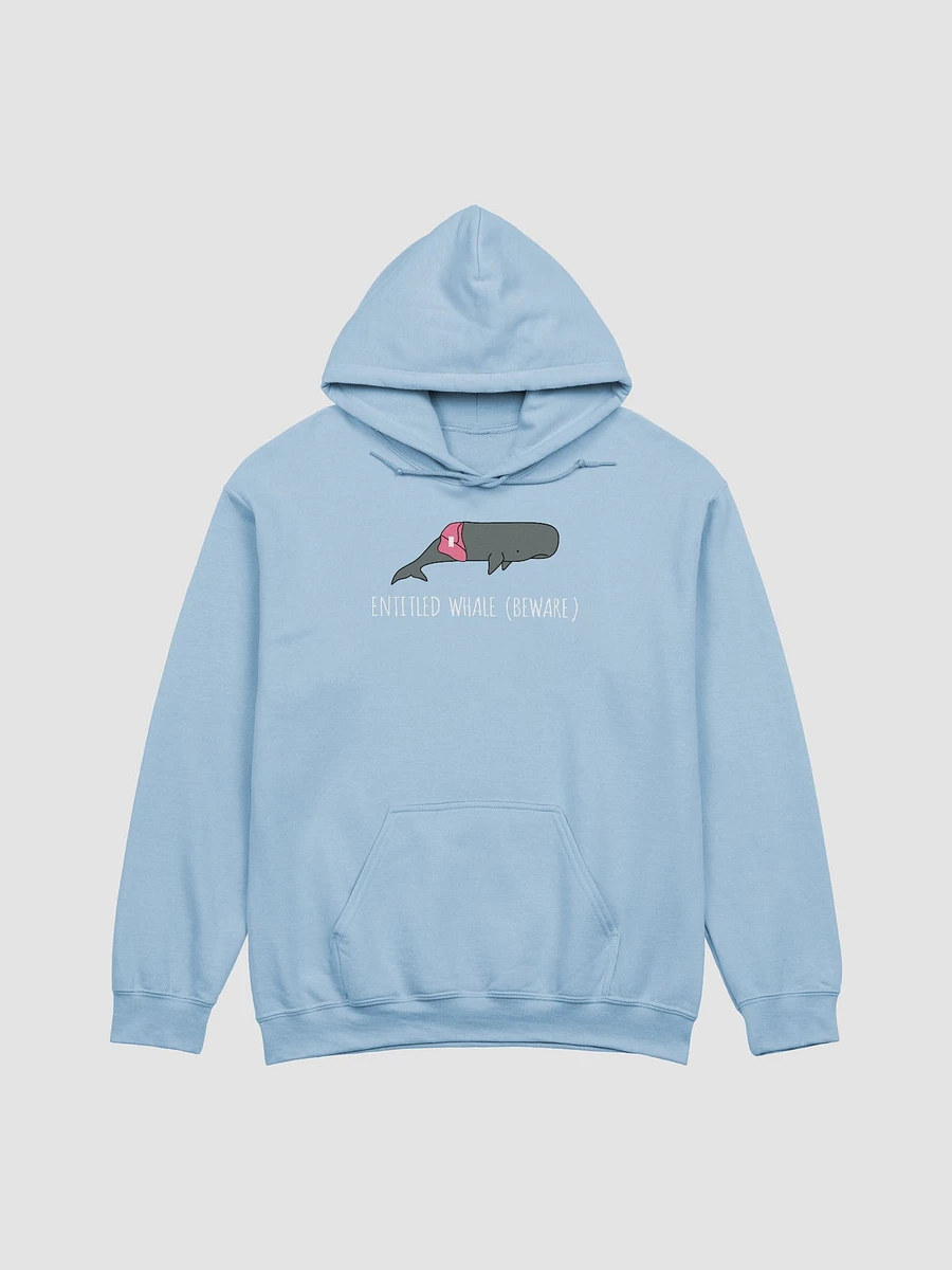 Entitled Whale - Light Blue Hoodie product image (1)