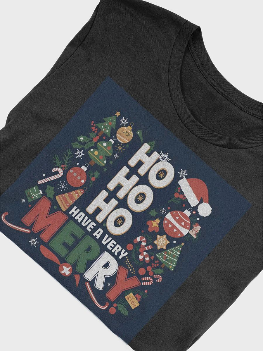 Ho Ho Ho Christmas Unisex T-shirt for men and women product image (52)